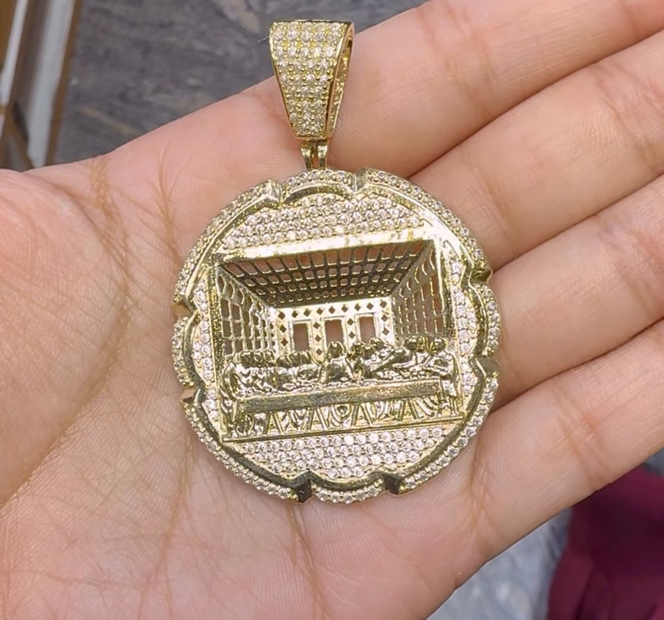 Medalla santa cena